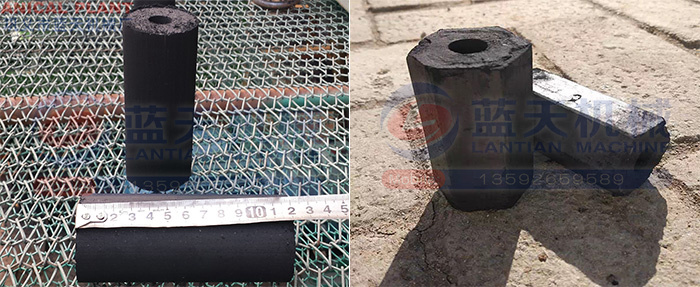 全自動木炭機生產(chǎn)線樣品